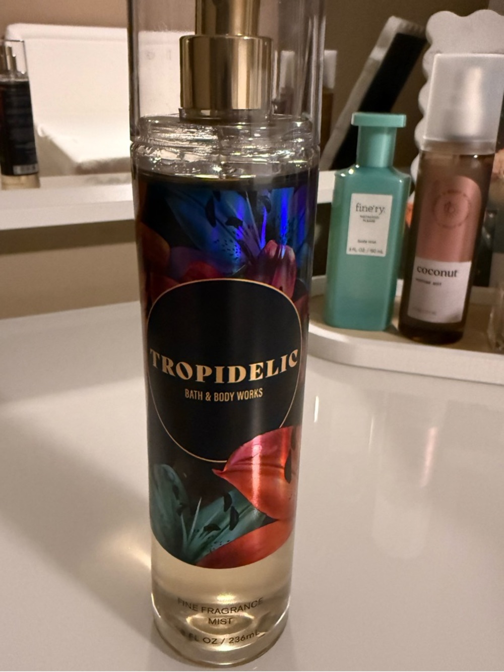 bath and bodywork tropidelic body mist